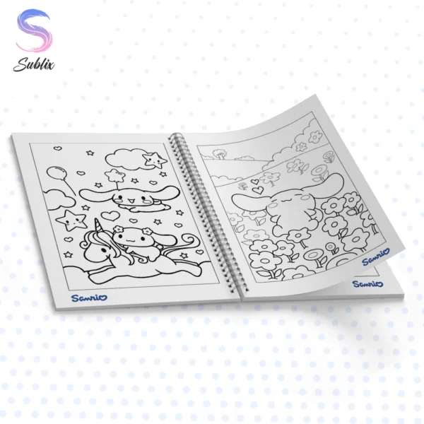 Libro de colorear Cinnamoroll, Sanrio Cinnamoroll coloring book, Cinnamoroll libro de colorear, Libro de dibujos para colorear Cinnamoroll, libro para pintar, Sanrio, Cinnamoroll y sus amigos