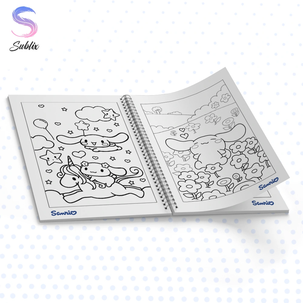 Libro de colorear Cinnamoroll, Sanrio Cinnamoroll coloring book, Cinnamoroll libro de colorear, Libro de dibujos para colorear Cinnamoroll, libro para pintar, Sanrio, Cinnamoroll y sus amigos