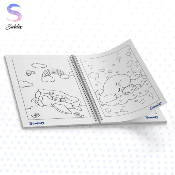 Libro de colorear Cinnamoroll, Sanrio Cinnamoroll coloring book, Cinnamoroll libro de colorear, Libro de dibujos para colorear Cinnamoroll, libro para pintar, Sanrio, Cinnamoroll y sus amigos