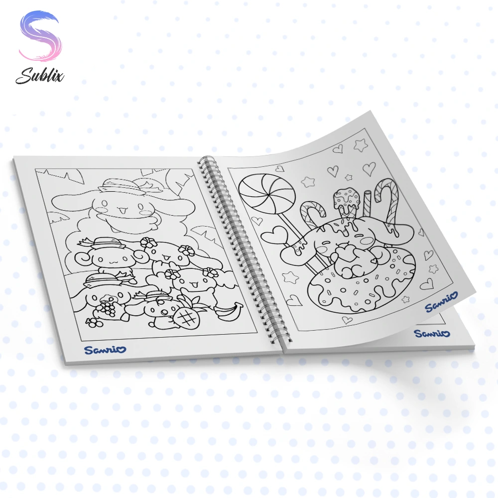 Libro de colorear Cinnamoroll, Sanrio Cinnamoroll coloring book, Cinnamoroll libro de colorear, Libro de dibujos para colorear Cinnamoroll, libro para pintar, Sanrio, Cinnamoroll y sus amigos