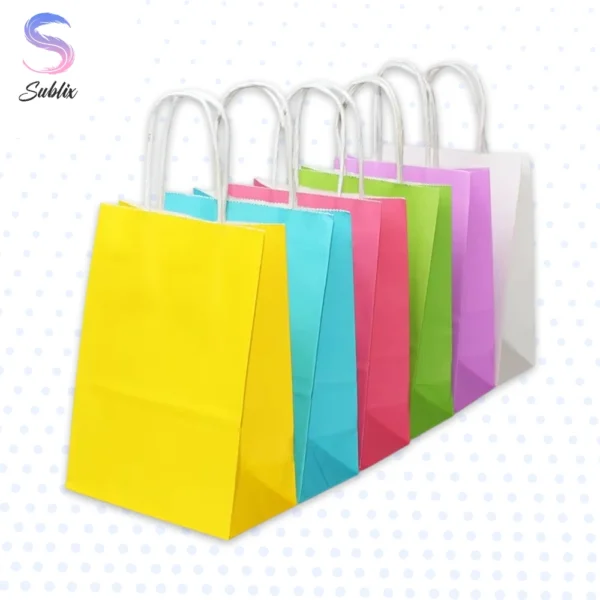Bolsas de papel, Bolsas de papel Kraft, Bolsas de papel kraft de colores, Bolsas de papel para cumpleaños, Bolsas de papel pequeñas, Bolsas Kraft, Bolsa de papel kraft pequeña color 15*21*8cm 12pcs, Bolsa de papel kraft mediana color 15*21*8cm 12pcs, Bolsas De Papel Kraft Regalo Colores, Bolsa cotillon