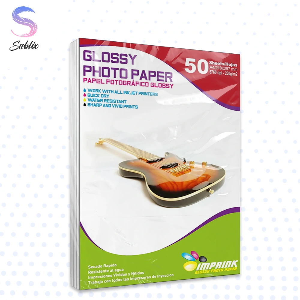 Papel fotográfico glossy A4 / 230gr 50 hojas, Papel fotográfico 230gr, Papel fotográfico glossy 230 gramos Papel fotográfico glossy A4 / 230gr 50 hojas, Papel fotográfico 230gr, Papel fotográfico glossy 230 gramos