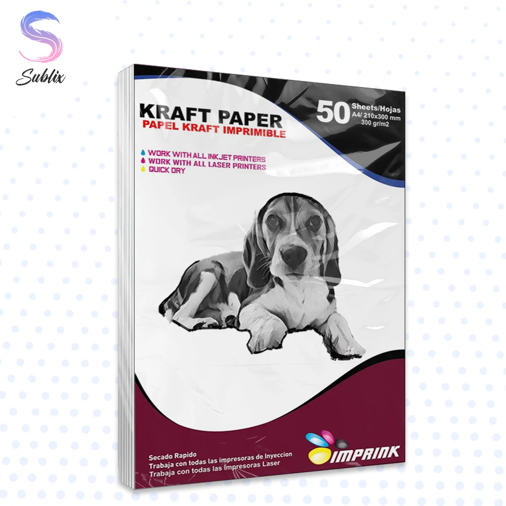 Papel Kraft Imprimible A4 / 300 g 50 Hojas, Papel Kraft 300gr, papel kraft para imprimir Papel Kraft Imprimible A4 / 300 g 50 Hojas, Papel Kraft 300gr, papel kraft para imprimir