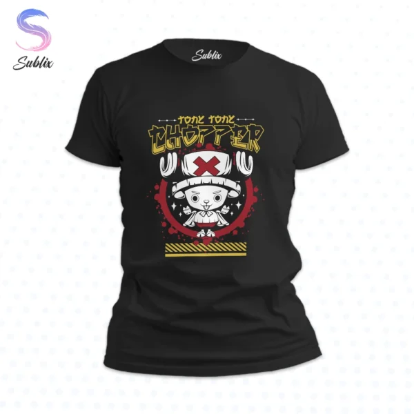 Poleras personalizadas Chile, Poleras personalizadas Estación Central/Chile poleras estampadas con diseños originales para niños, Poleras unixe, poleras hombre, poleras mujer, poleras niños, poleras estampadas, poleras de algodón, poleras manga corta, Polera Negra, Polera Blanca, Polera de algodón negra, Polera de algodón blanca, " Tony Tony Chopper", " one piece", "Monkey D. Luffy”, Monkey D. Luffy Gear 5, One Piece Luffy, Anime, camiseta luffy one piece, Polera luffy one piece, polera luffy gear5, Polera Tony Tony Chopper