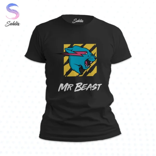 Poleras personalizadas Chile, Poleras personalizadas Estación Central/Chile poleras estampadas con diseños originales para niños, Poleras unixe, poleras hombre, poleras mujer, poleras niños, poleras estampadas, poleras de algodón, poleras manga corta, Polera Negra, Polera Blanca, Polera de algodón negra, Polera de algodón blanca, "MrBeast Poleras", "MrBeast”, MrBeast YouTube