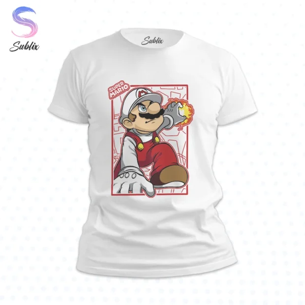 Poleras personalizadas Chile, Poleras personalizadas Estación Central/Chile poleras estampadas con diseños originales para niños, Poleras unixe, poleras hombre, poleras mujer, poleras niños, poleras estampadas, poleras de algodón, poleras manga corta, Polera Negra, Polera Blanca, Polera de algodón negra, Polera de algodón blanca, " Super Mario Bros", " Mario Bros", " Super Mario", Luigi, Princess Peach, Bowser, Yoshi, Super Mario Odyssey, Super Mario World, Super Mario Kart, Super Mario Bros 3, Super Mario 64, Mario Kart 8 Deluxe, Mario Maker 2, Super Mario Bros 35th Anniversary