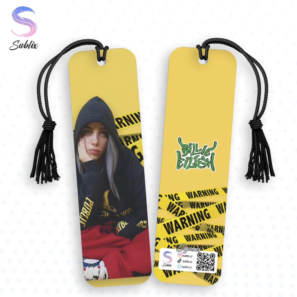 Marcapáginas -Billie-Eilish Marcapáginas personalizados, Marcadores de libros personalizados, Marcapáginas originales, Marcadores de libros únicos, Marcapáginas creativos, Marcadores de libros para regalar, Marcapáginas de diseño, Marcadores de libros temáticos, Marcapáginas artesanales, Marcadores de libros elegantes, “Marcapáginas Estación Central/Chile”