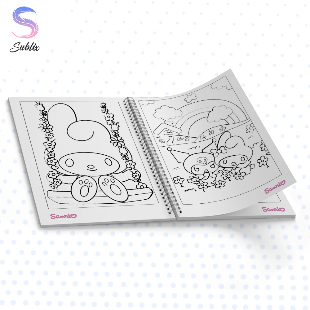 Libro de colorear My Melody, Libro para pintar My Melody, Sanrio My Melody coloring book, My Melody libro de colorear, Libro de dibujos para colorear My Melody, libro para pintar, Sanrio, My Melody y sus amigos, PDF